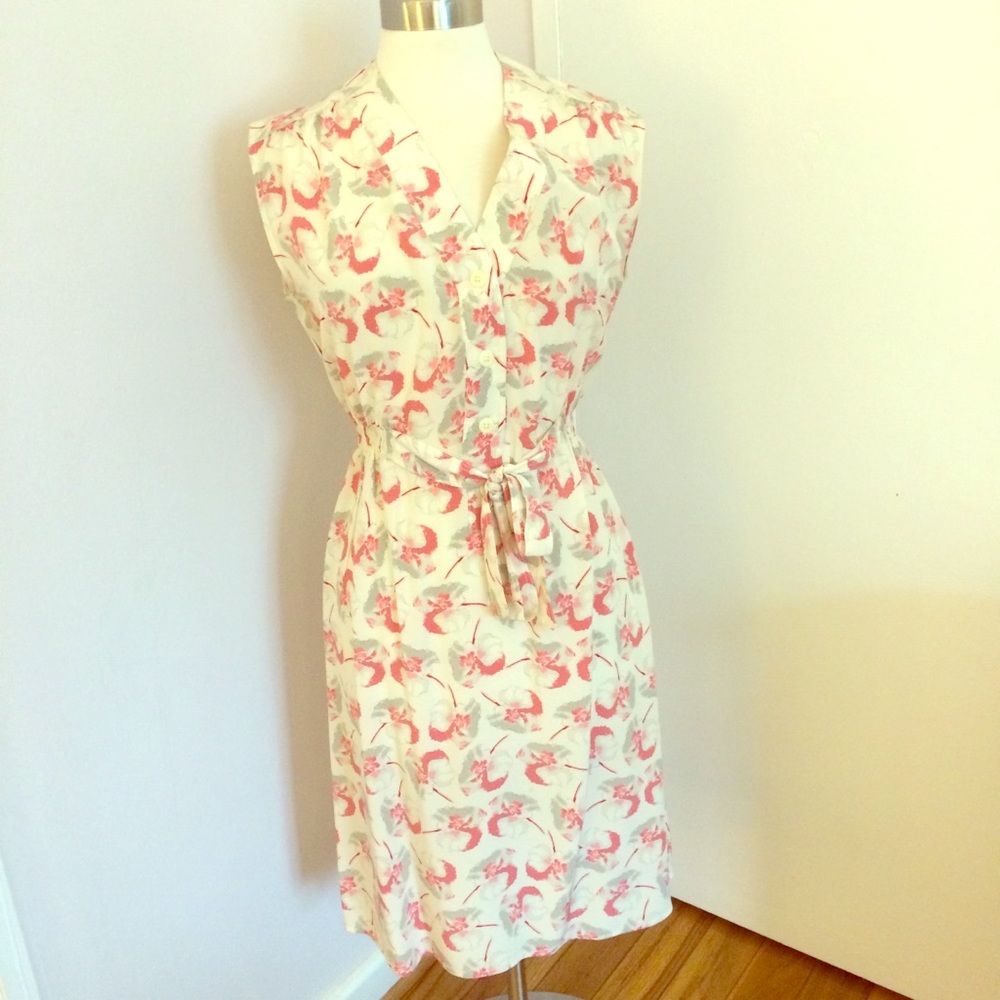 Pretty Tucker silk dress